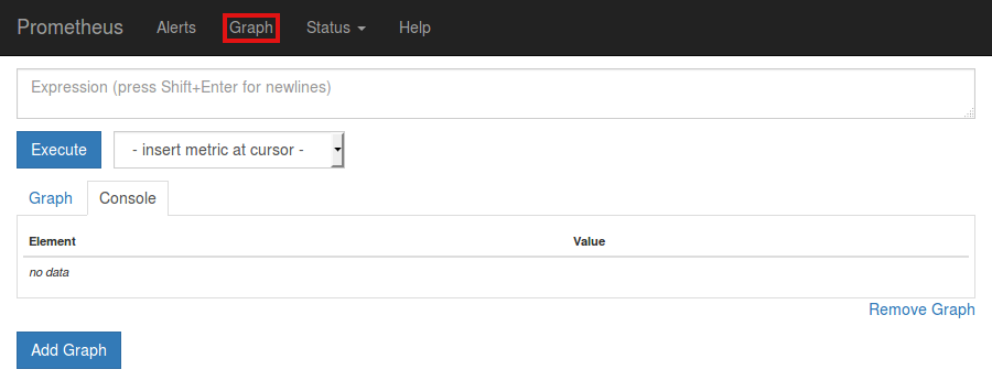 Prometheus Add graph