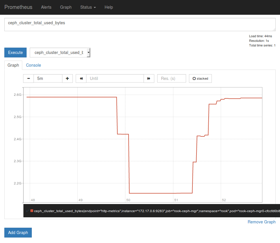 Prometheus Execute Metric